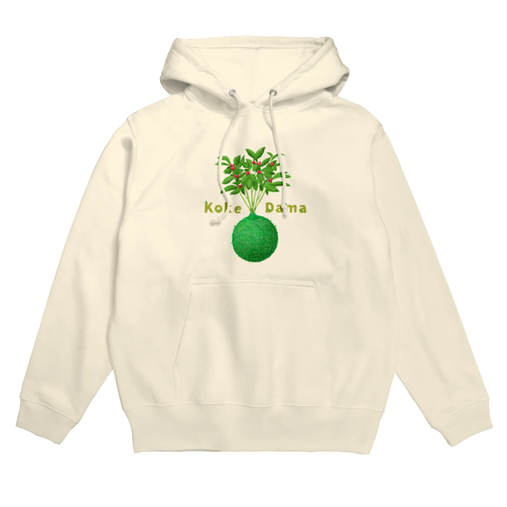 ekoeko ショップの苔玉 こけだま パーカー Hoodie