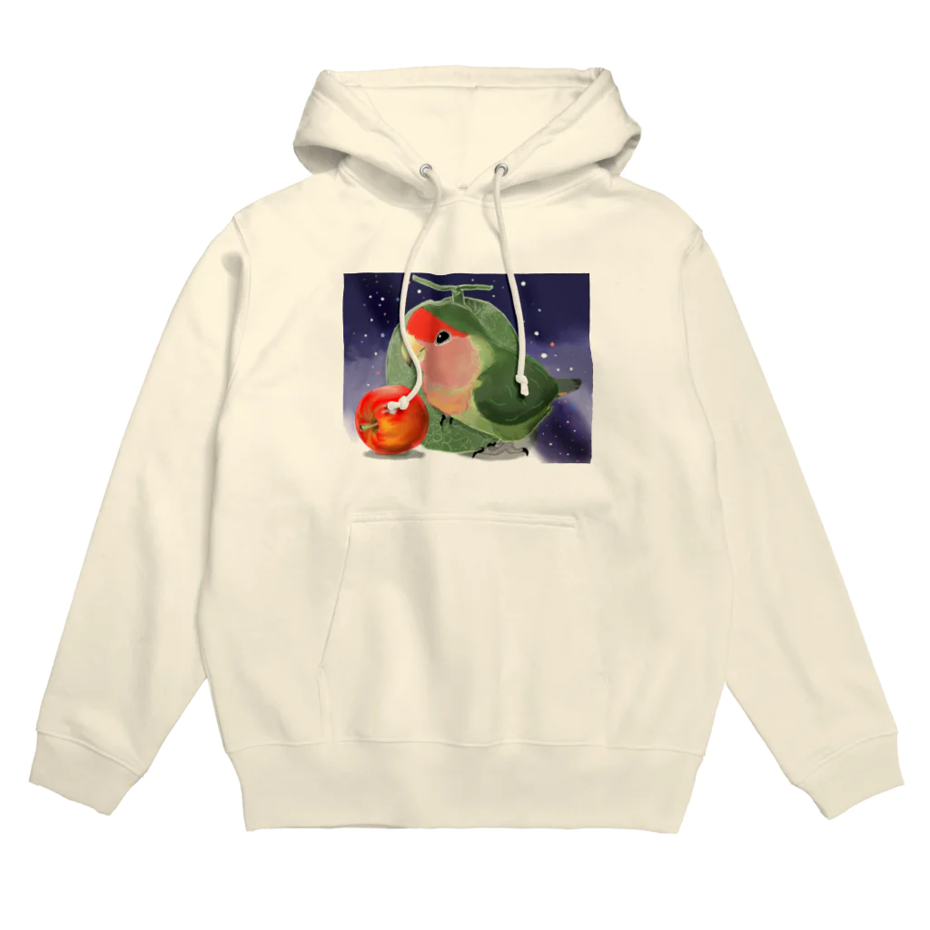 にゃにゃのコザクラインコのめんちゃん Hoodie