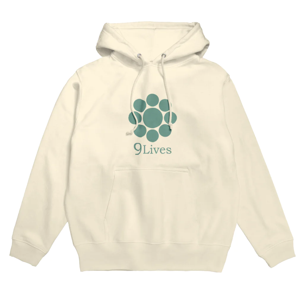 9Lives official goods shopの9lives 九曜シリーズ パーカー