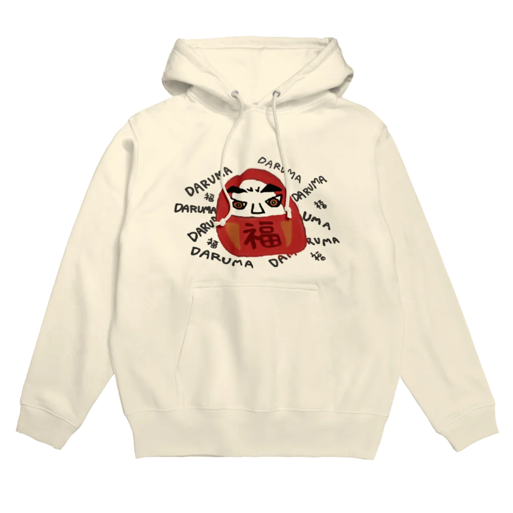 Kawausoのだるまさんがころんだ Hoodie