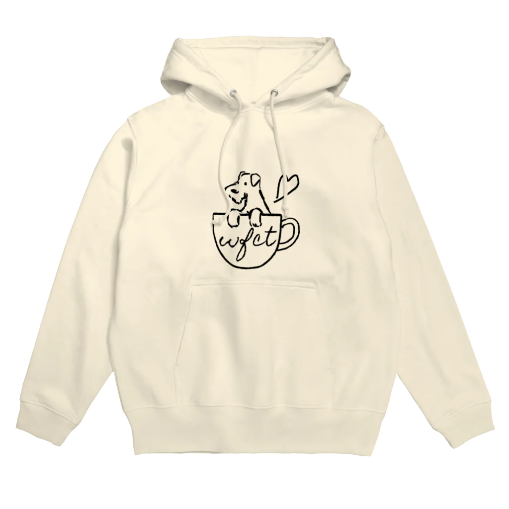 wfctのワイヤーフォックステリア in カップ Hoodie