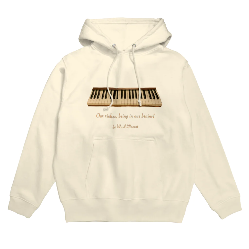 ekoeko ショップのピアノ パーカー Hoodie