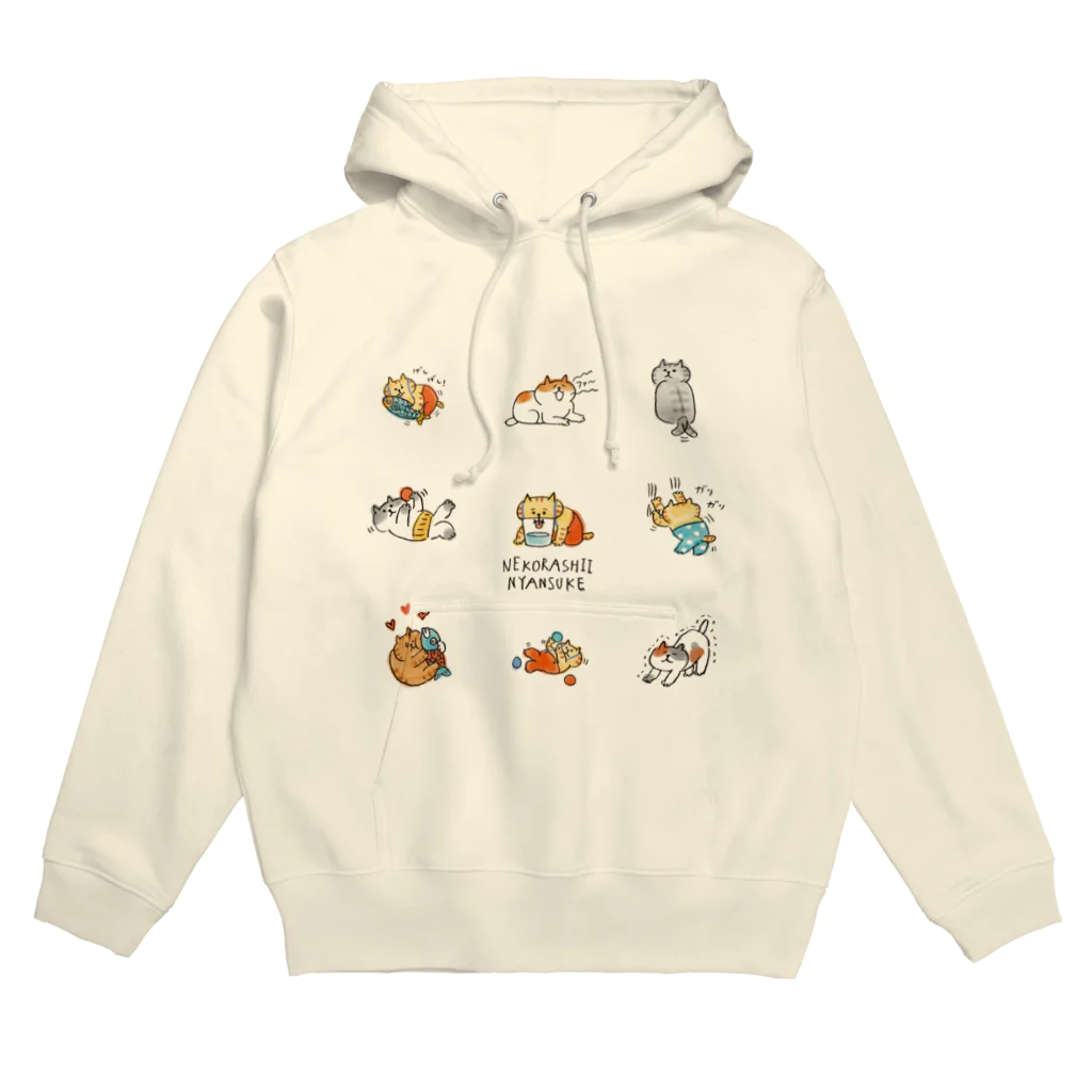 ごろごろにゃんすけのねこらしいにゃんすけ Hoodie