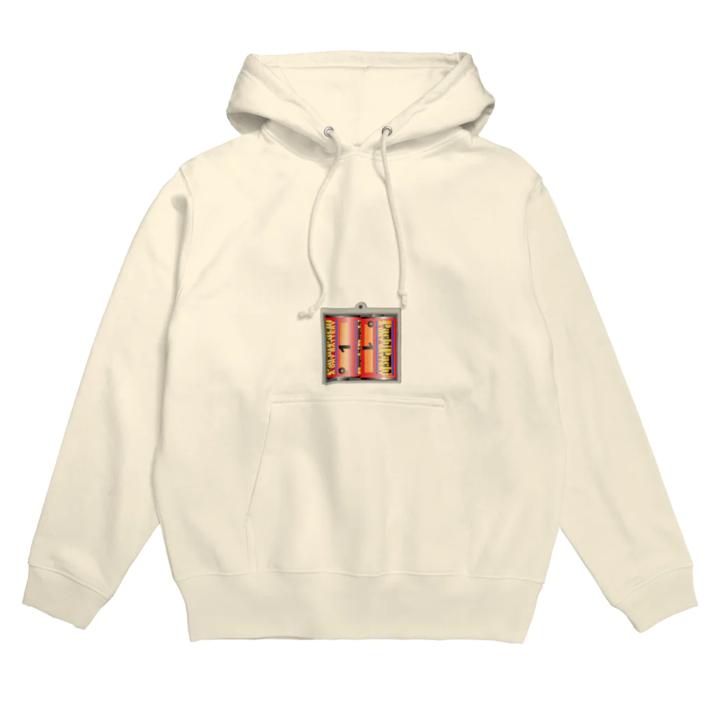 yuccoloの乾電池２個分の人 Hoodie