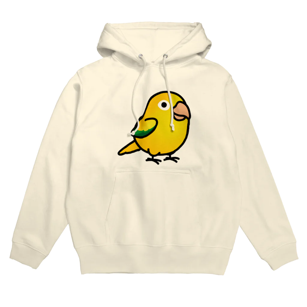 Cody the LovebirdのChubby Bird ニョオウインコ Hoodie