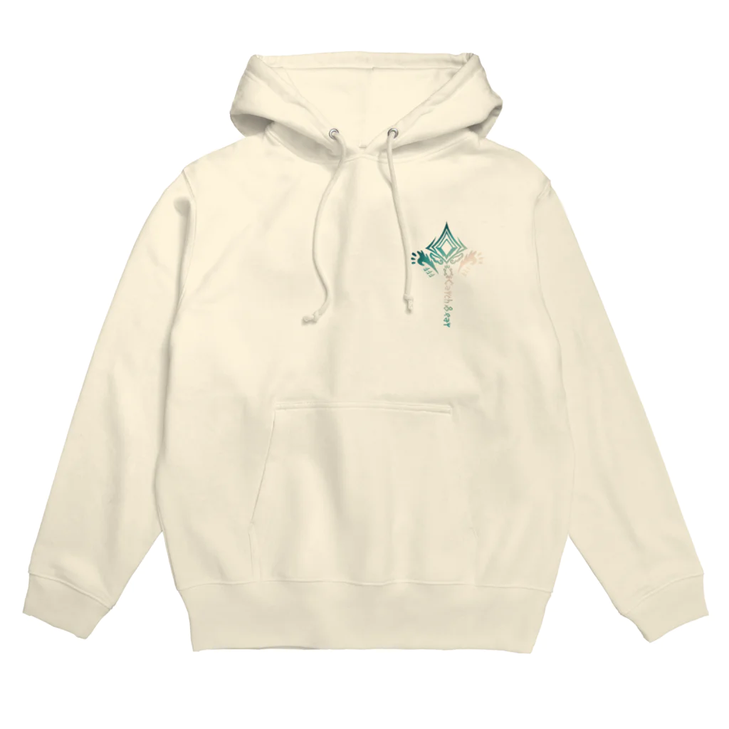 主にくらげ屋のマンタ（グリーン） Hoodie