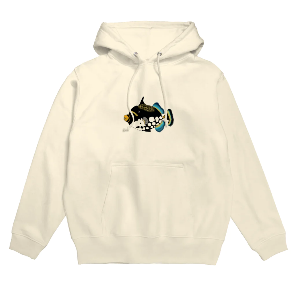 好きなもの。のモンガラちゃん(背景無し) Hoodie