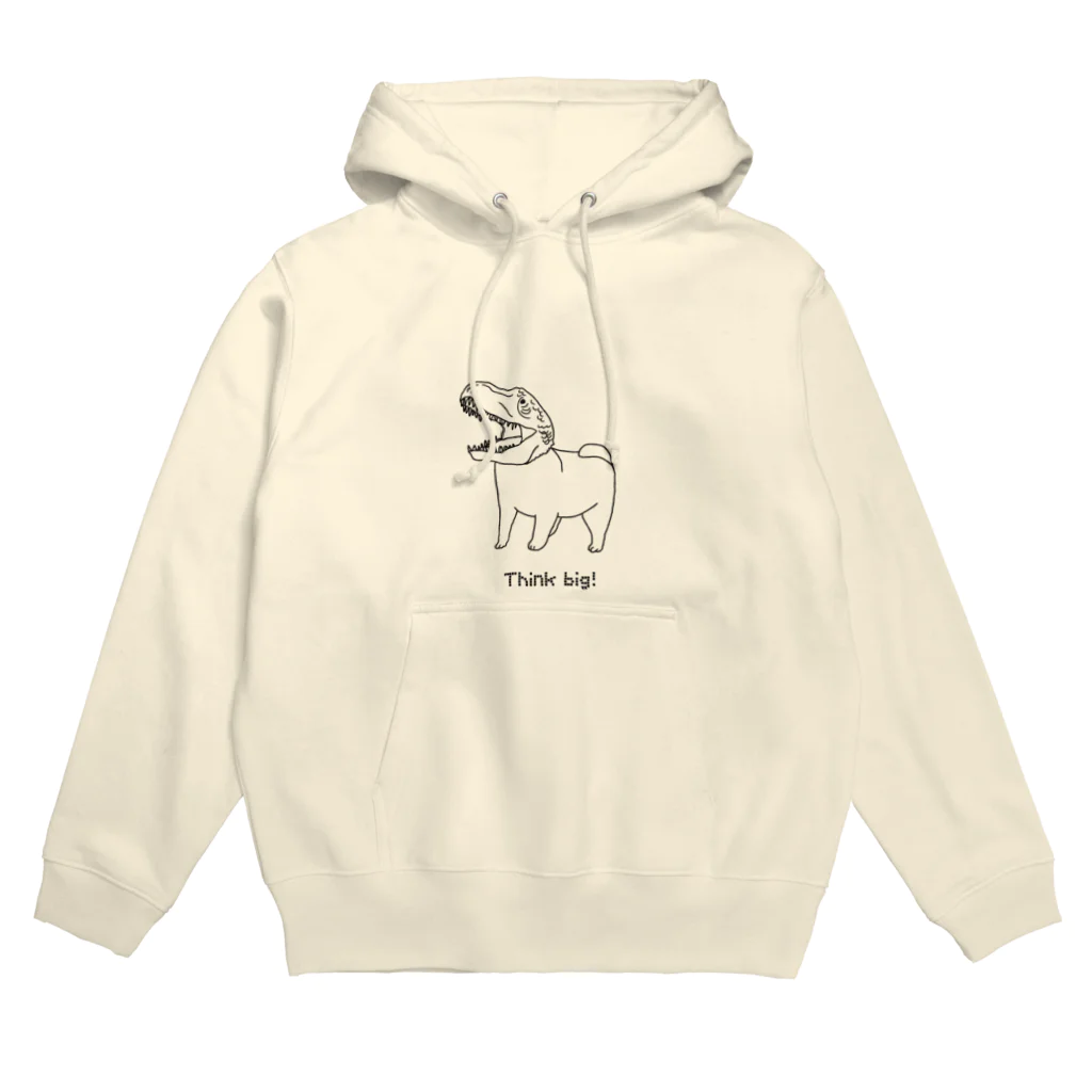 こし庵の夢はでっかく Hoodie