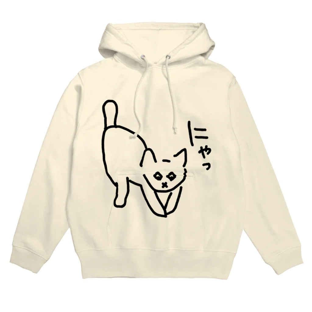 ののの猫屋敷の【きゃっち】 Hoodie