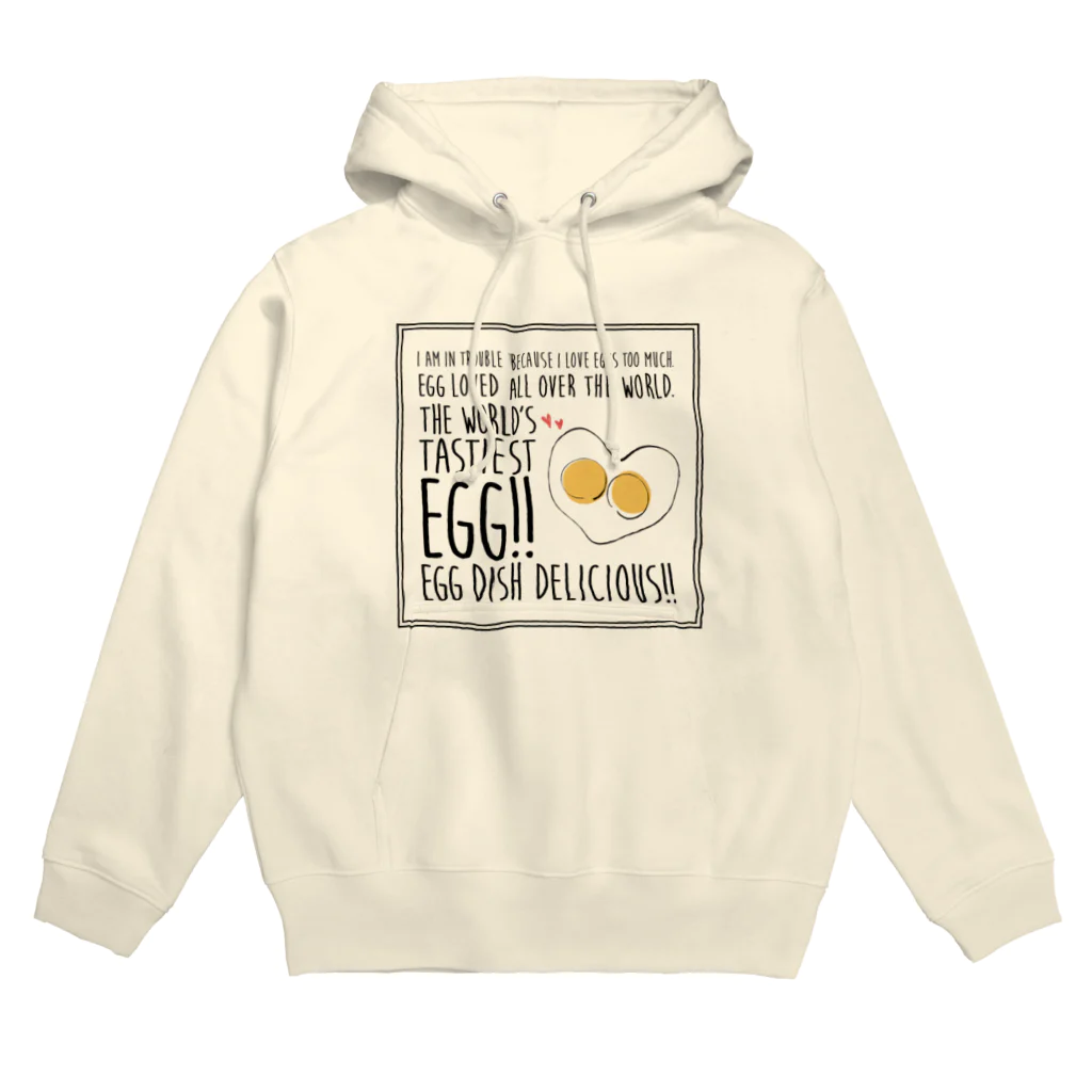 EGG MORE!!のEGG BELIEVER パーカー