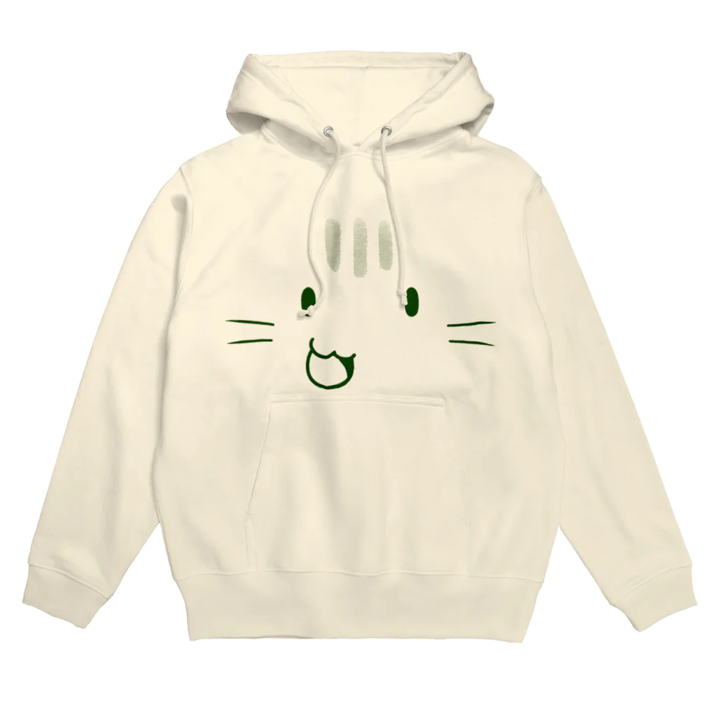 こくもつこやのとわさんのおかお Hoodie