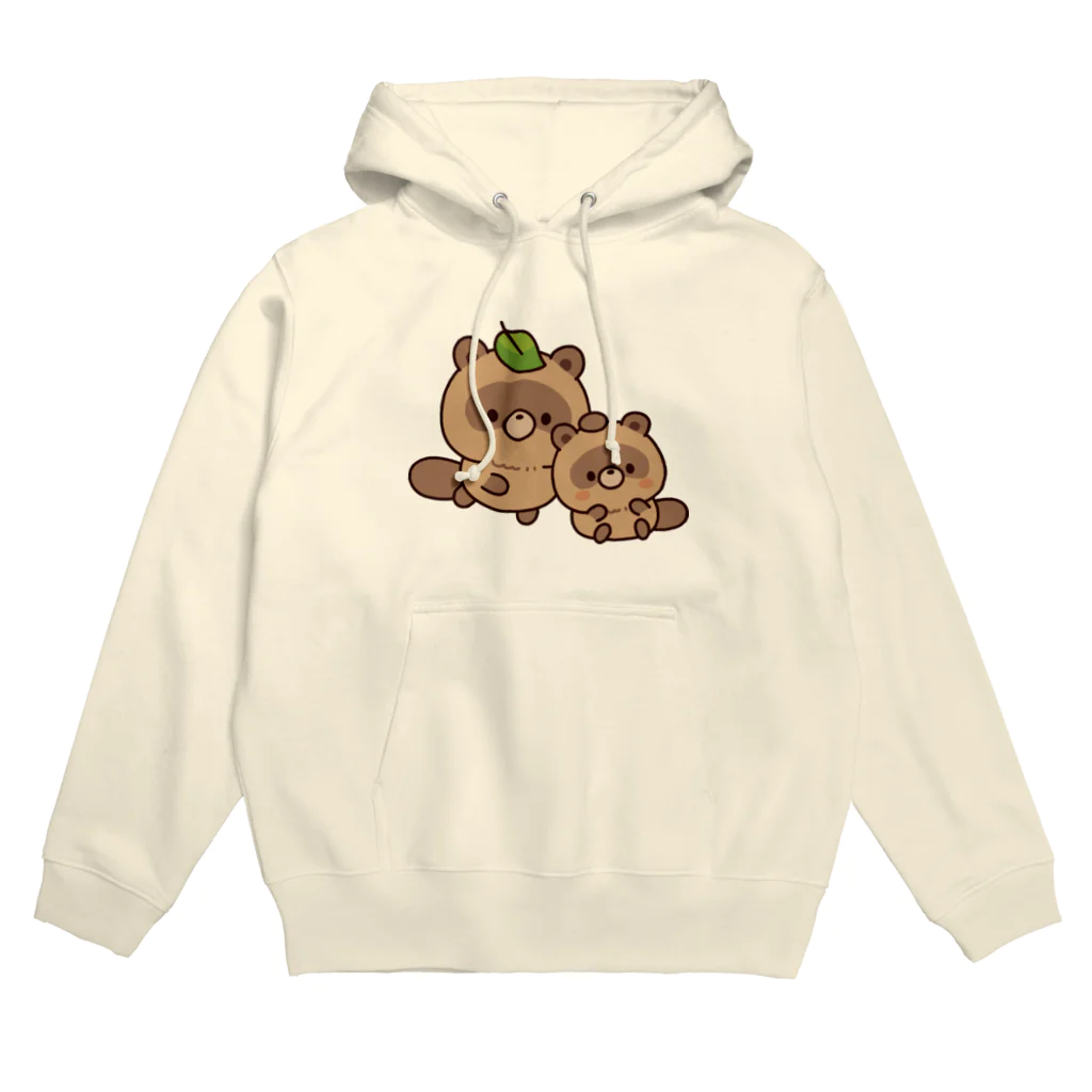 DECORのおはなしタヌキくん　なでなでver. Hoodie