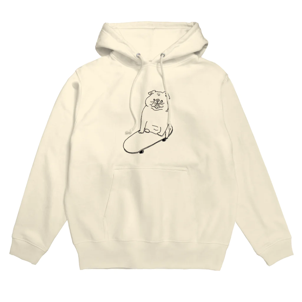 chilling.のsk8-BULL Hoodie