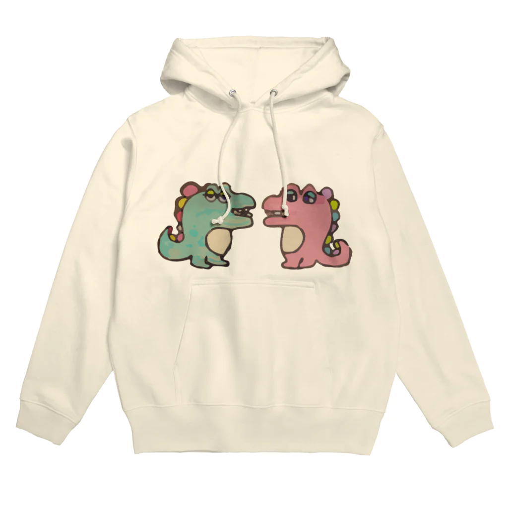 世紀末事件のきょうりゅう夫婦 Hoodie