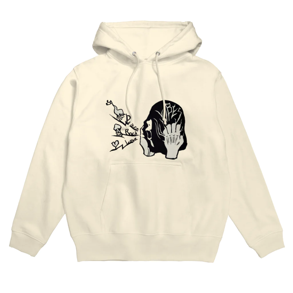 NEOJAPANESESTYLE                               のpeace ROCK love Hoodie