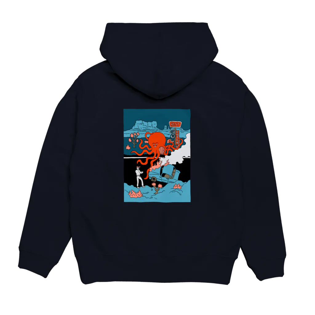 ナミサトリのMAXWELL Hoodie:back