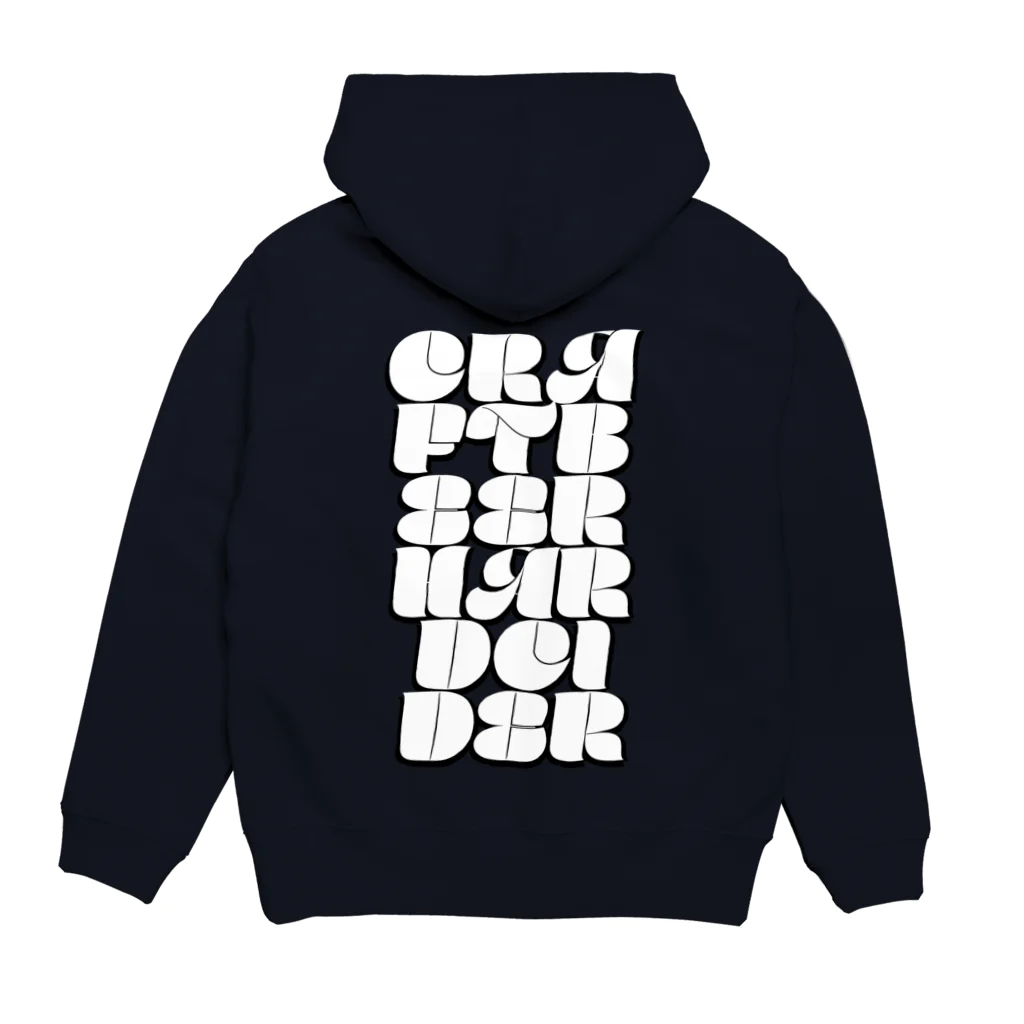 KAWAGOE GRAPHICSのクラフトビールハードサイダー Hoodie:back