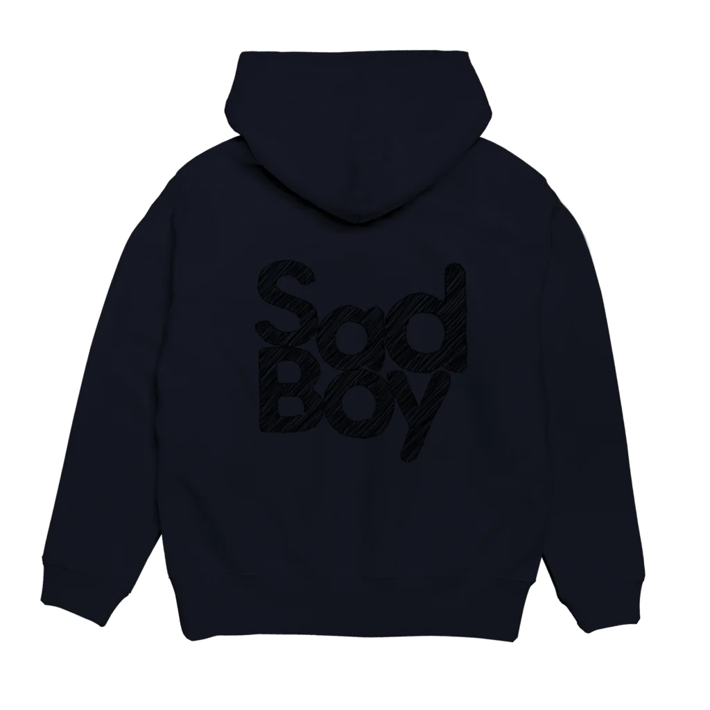 BISCO@道具屋のSad Boy Hoodie:back