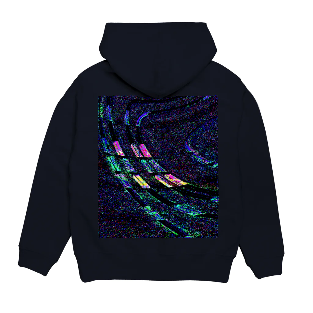 水草の高速道路２０２３ Hoodie:back