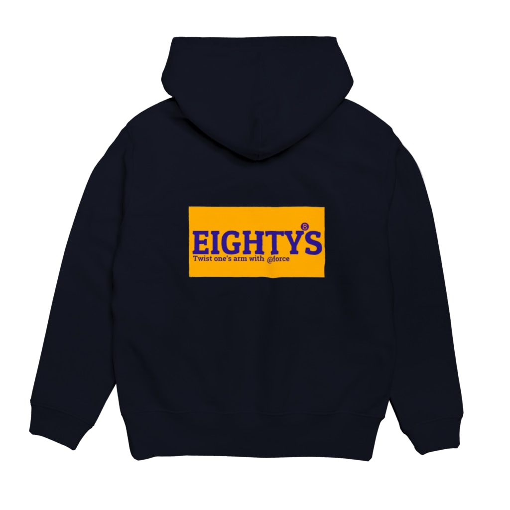 tiger8133のEIGHTY'S ロゴ Hoodie:back