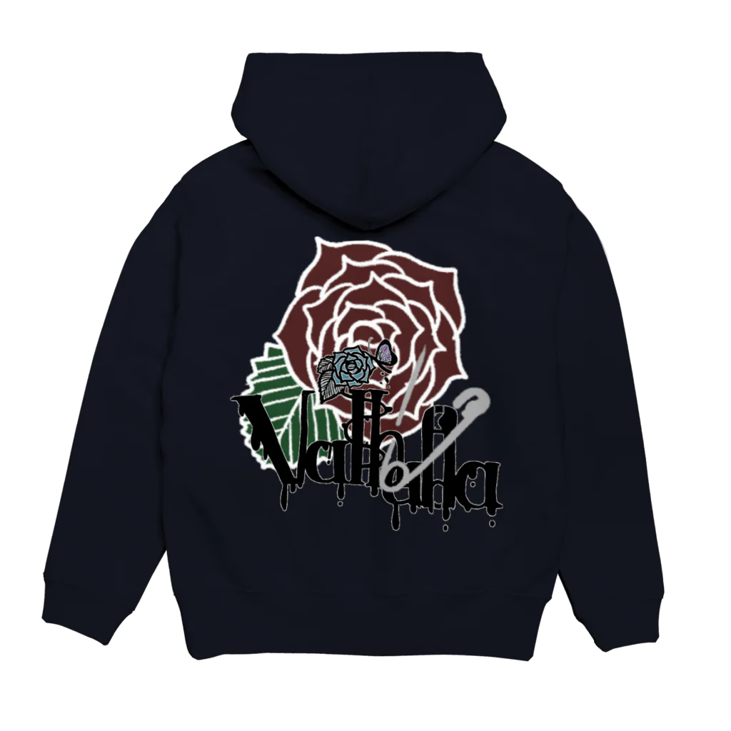 派菜/花田の宗方イメカラパーカー Hoodie:back