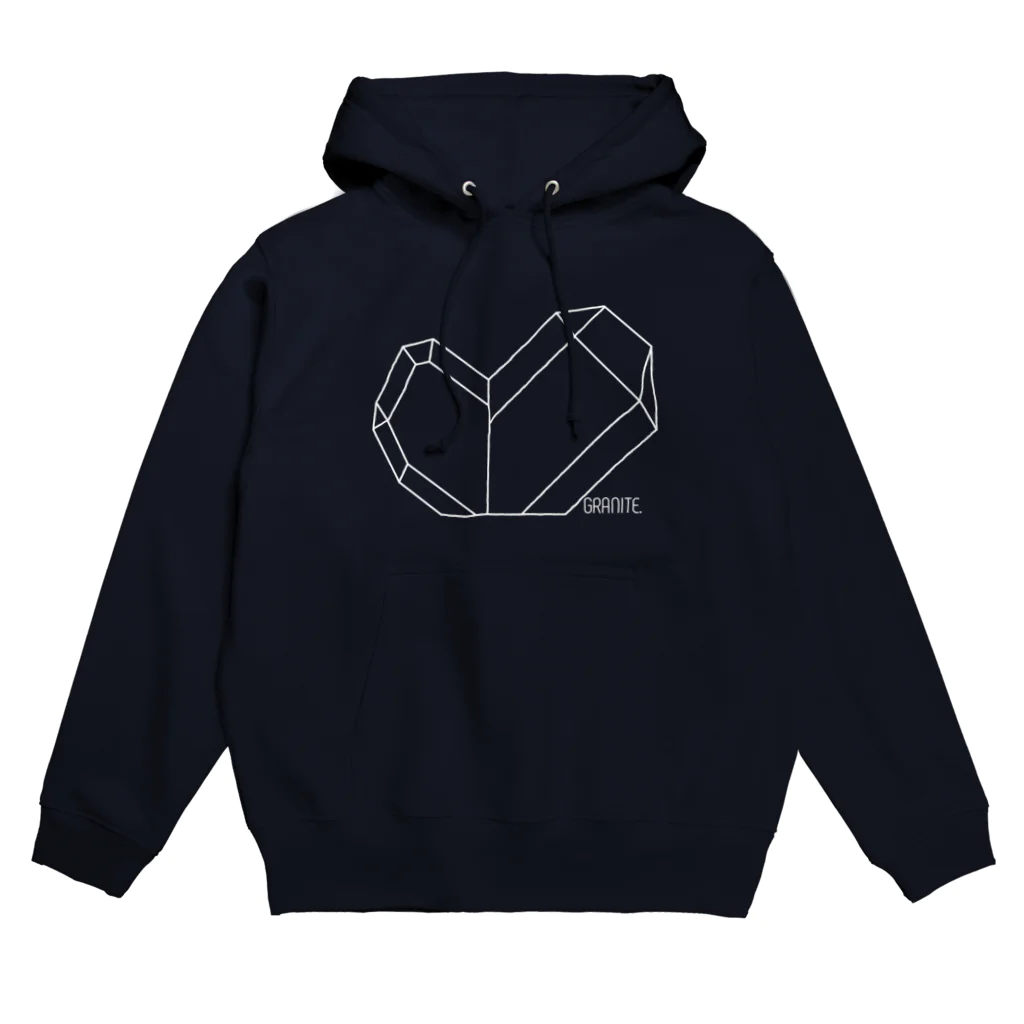 SAUDI FARMの水晶－日本式双晶（白） Hoodie