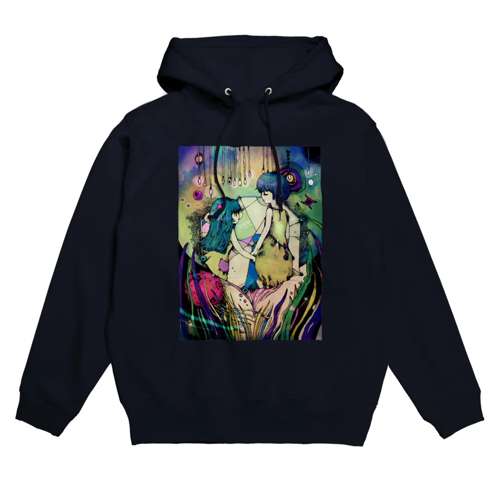 はっとの混光のジェミニ Hoodie