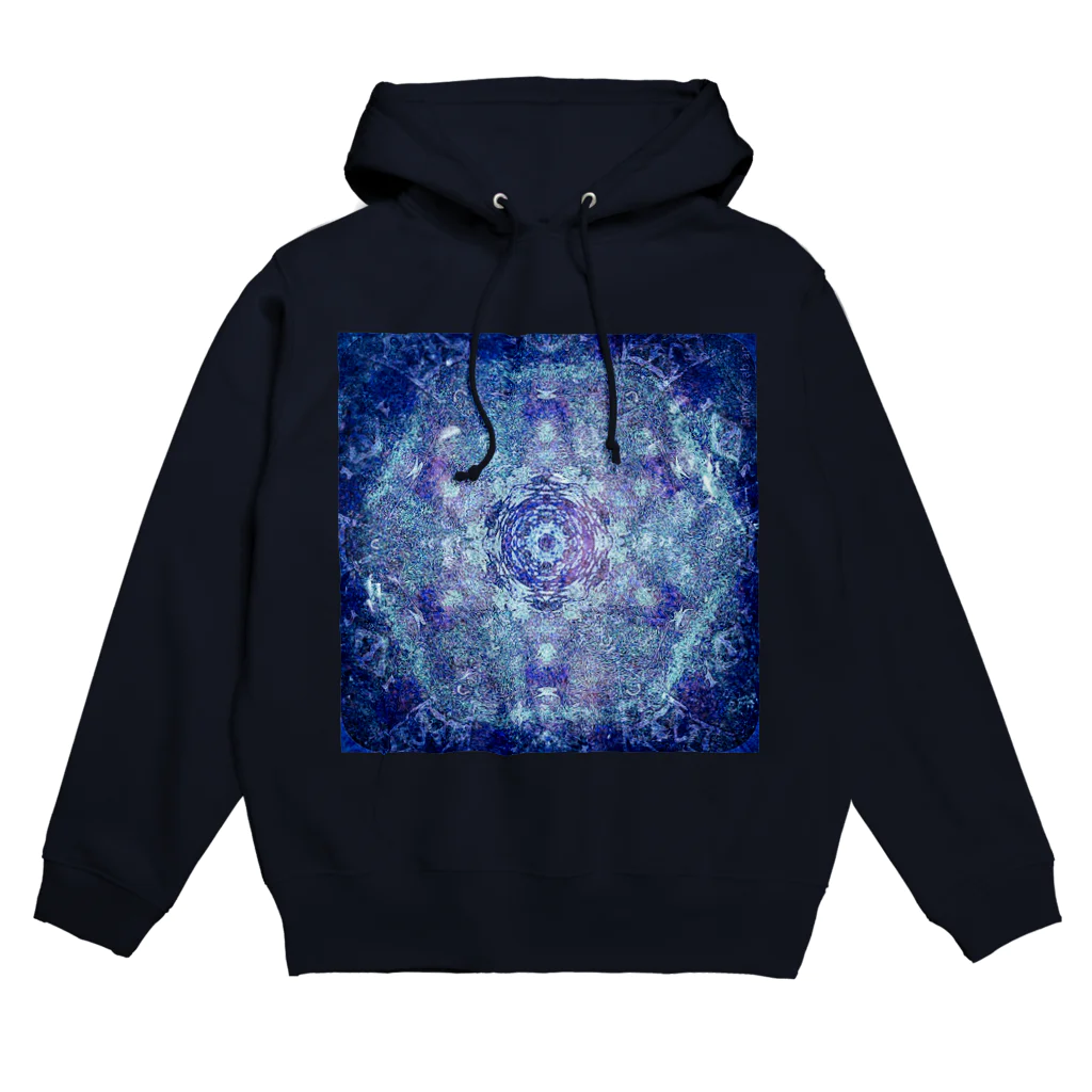 Anna’s galleryの碧の結晶 11 Hoodie