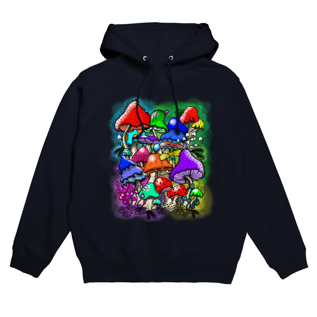 heymar のきのこ　カラー Hoodie