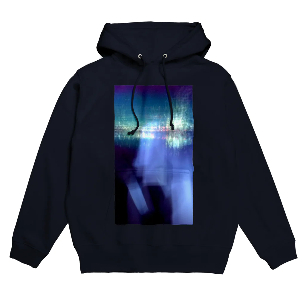 琉海のBroken light Hoodie