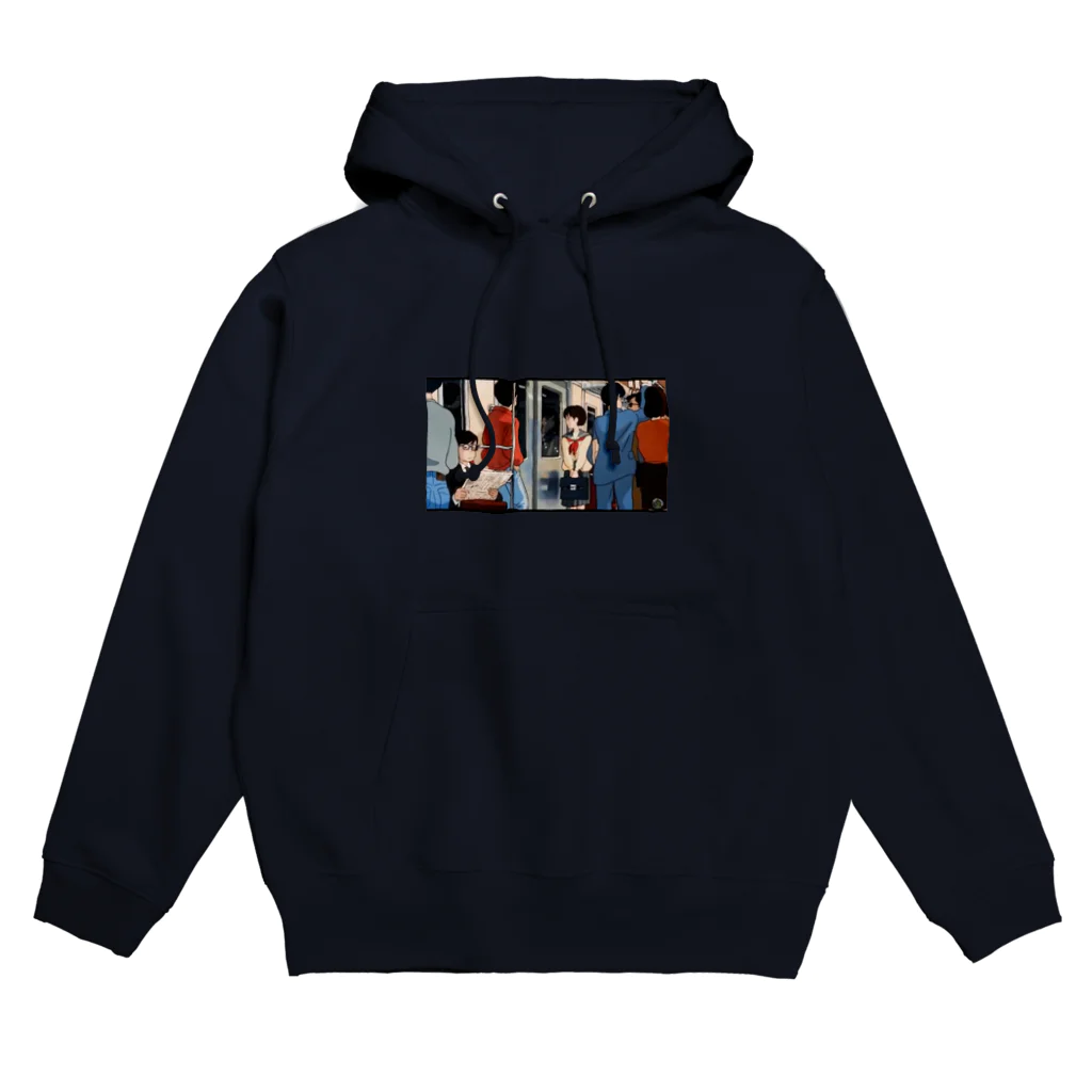 hurutinsamuraixのえも Hoodie