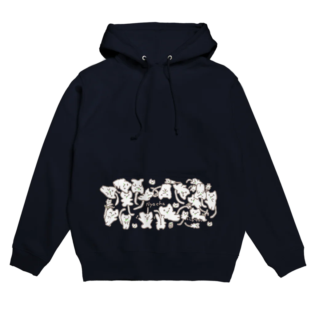 NYACHA&BOOCHAのにゃーちゃ、いっぱいにゃ Hoodie