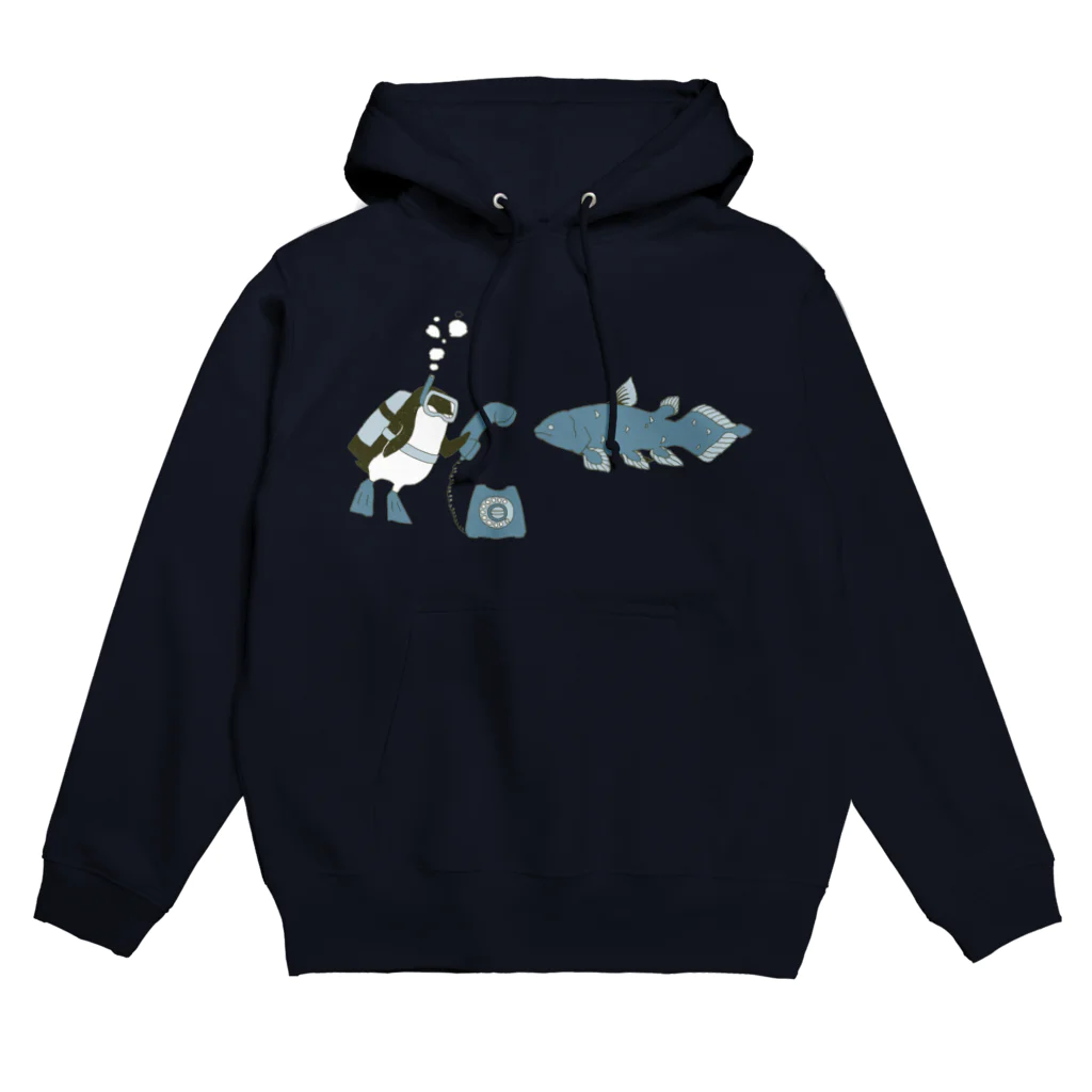 ムクのペンギンコール・うみのなか Hoodie