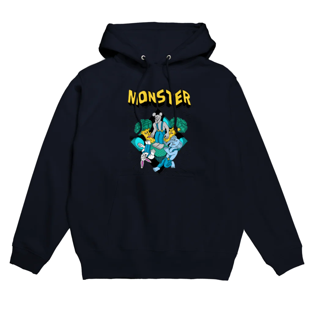 THE DOUBUTSU-ZOO SHOPのMONSTER パーカー