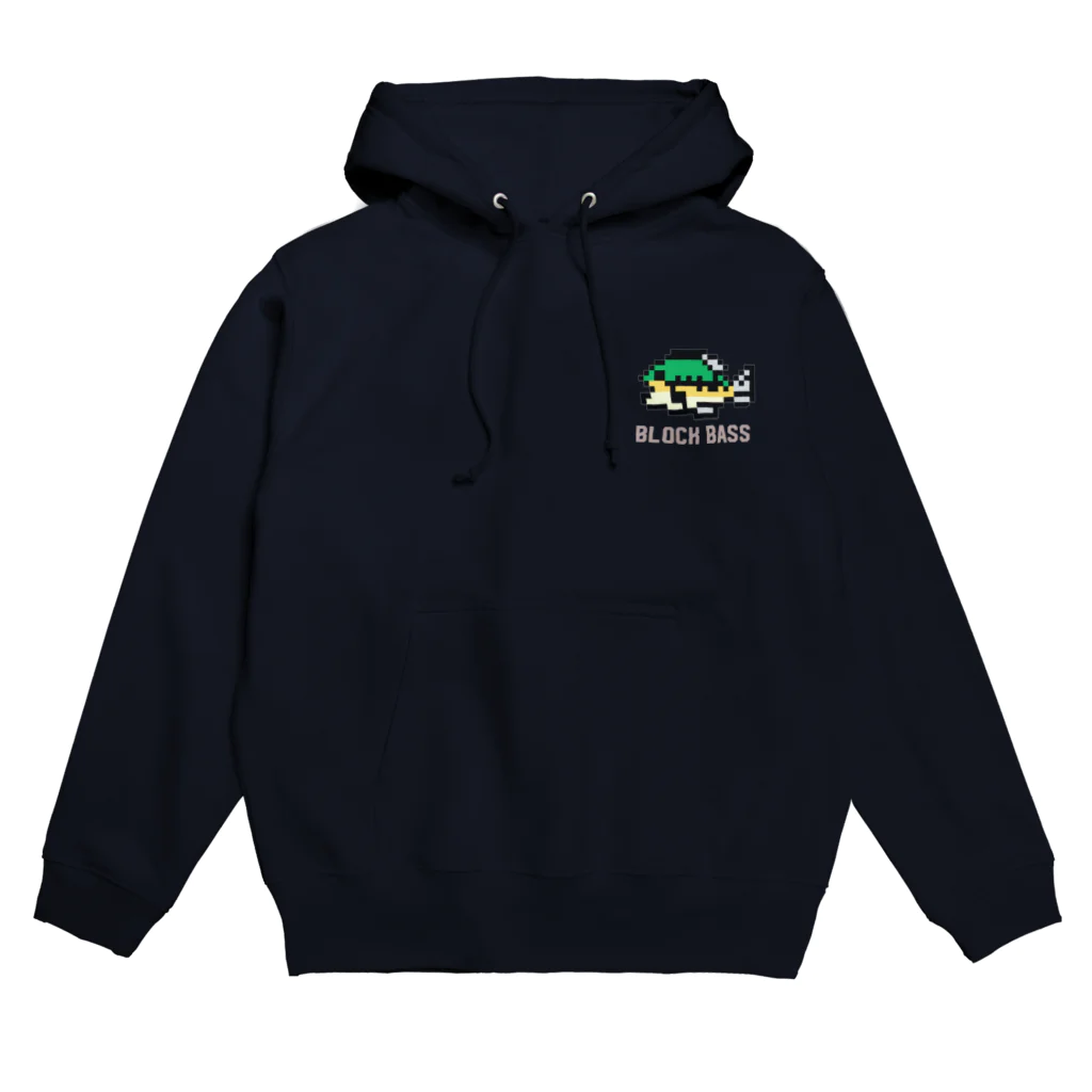 Wild Rabbit'sのブロックバス(濃色用) 裏シンプルルアー Hoodie