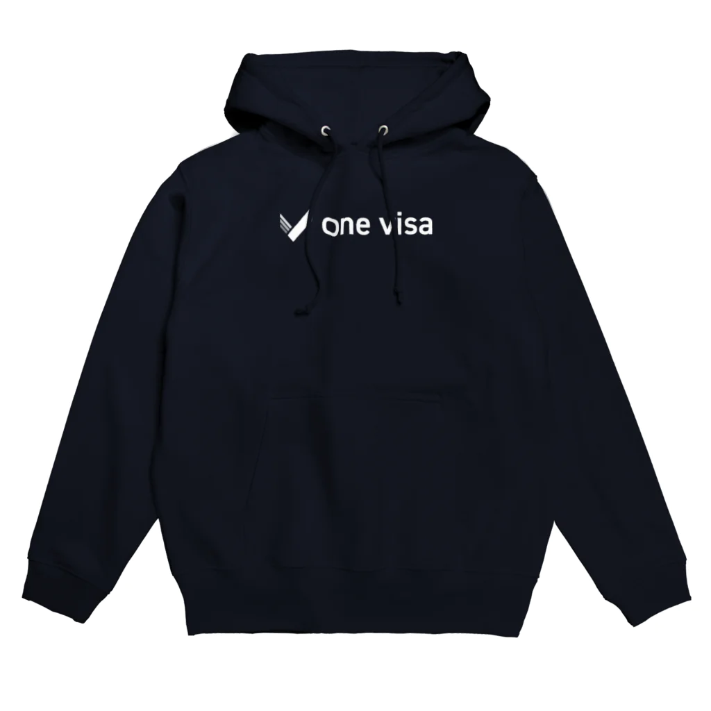 one visa 公式グッズのone visa logo パーカー
