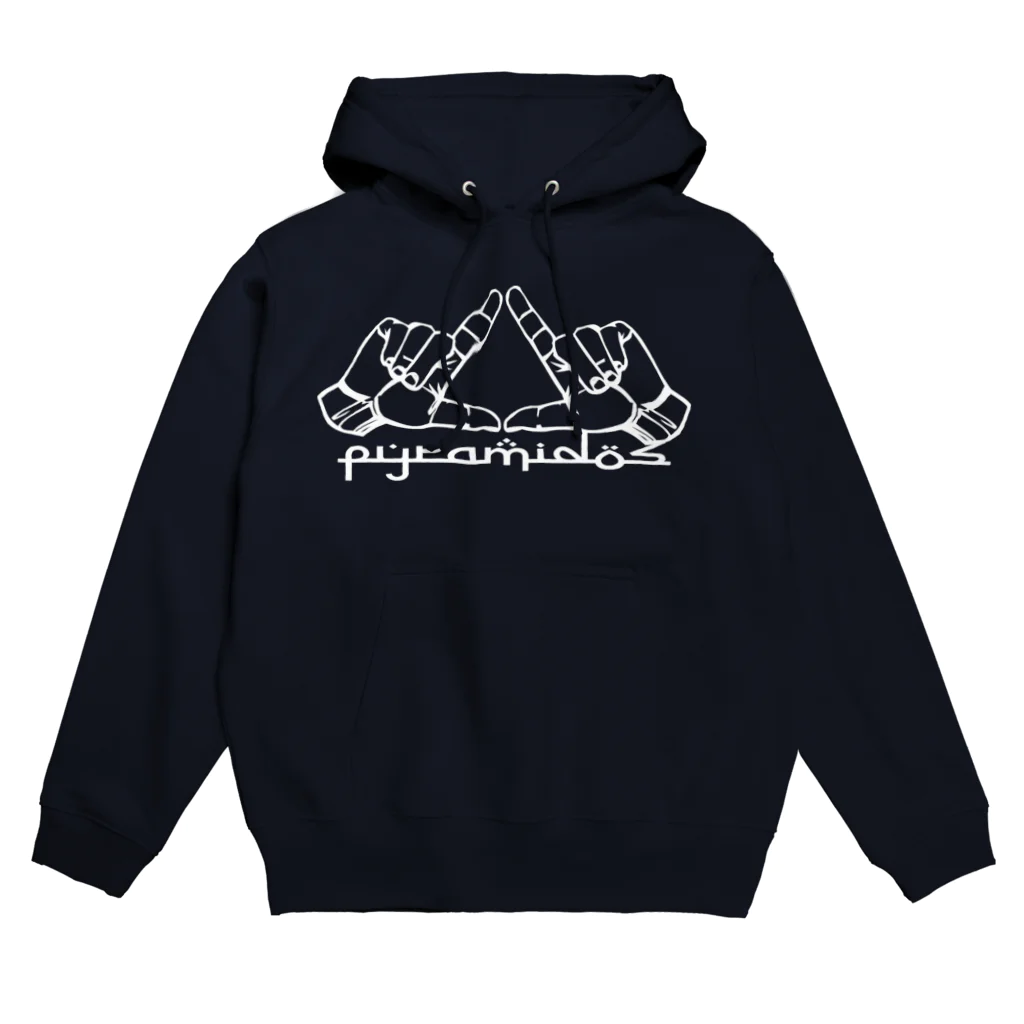 Pyramidos(ピラミッドス)のピラミッドスロゴ入りグッズ Hoodie