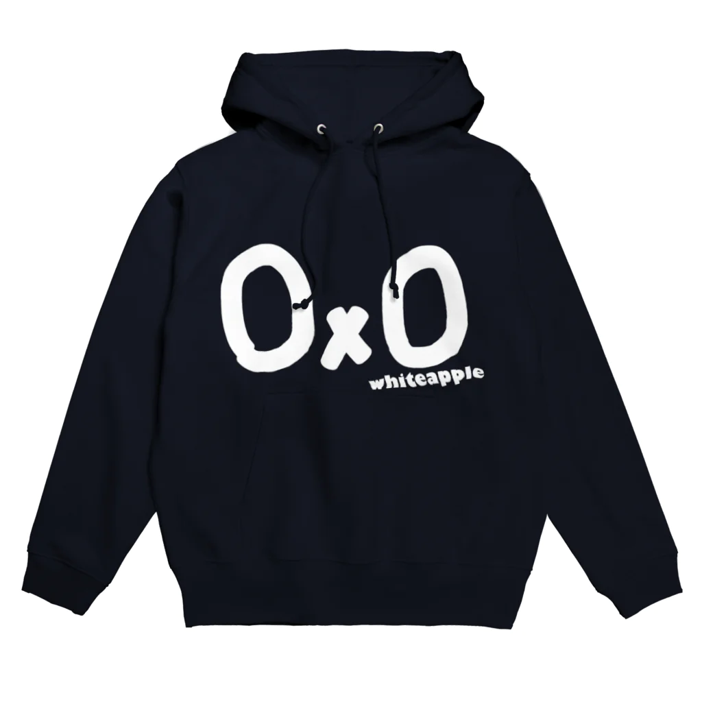 しろりんご牧場の噂のマーク(白ver) Hoodie