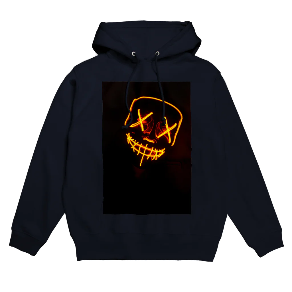 iwashi_dddの仮面 Hoodie