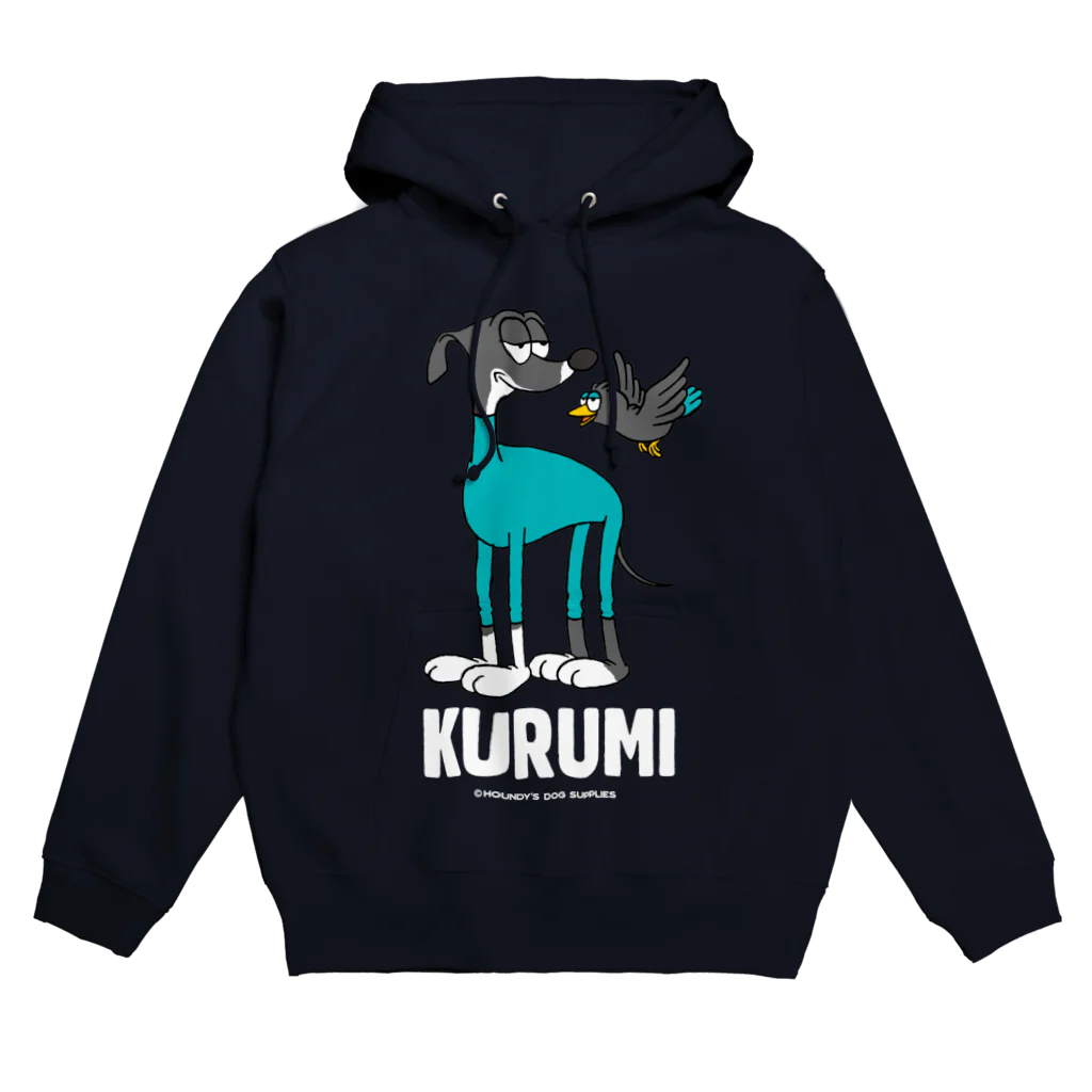 Houndy's supply イタグレ服【ハウンディーズ】のKURUMIちゃん パーカー