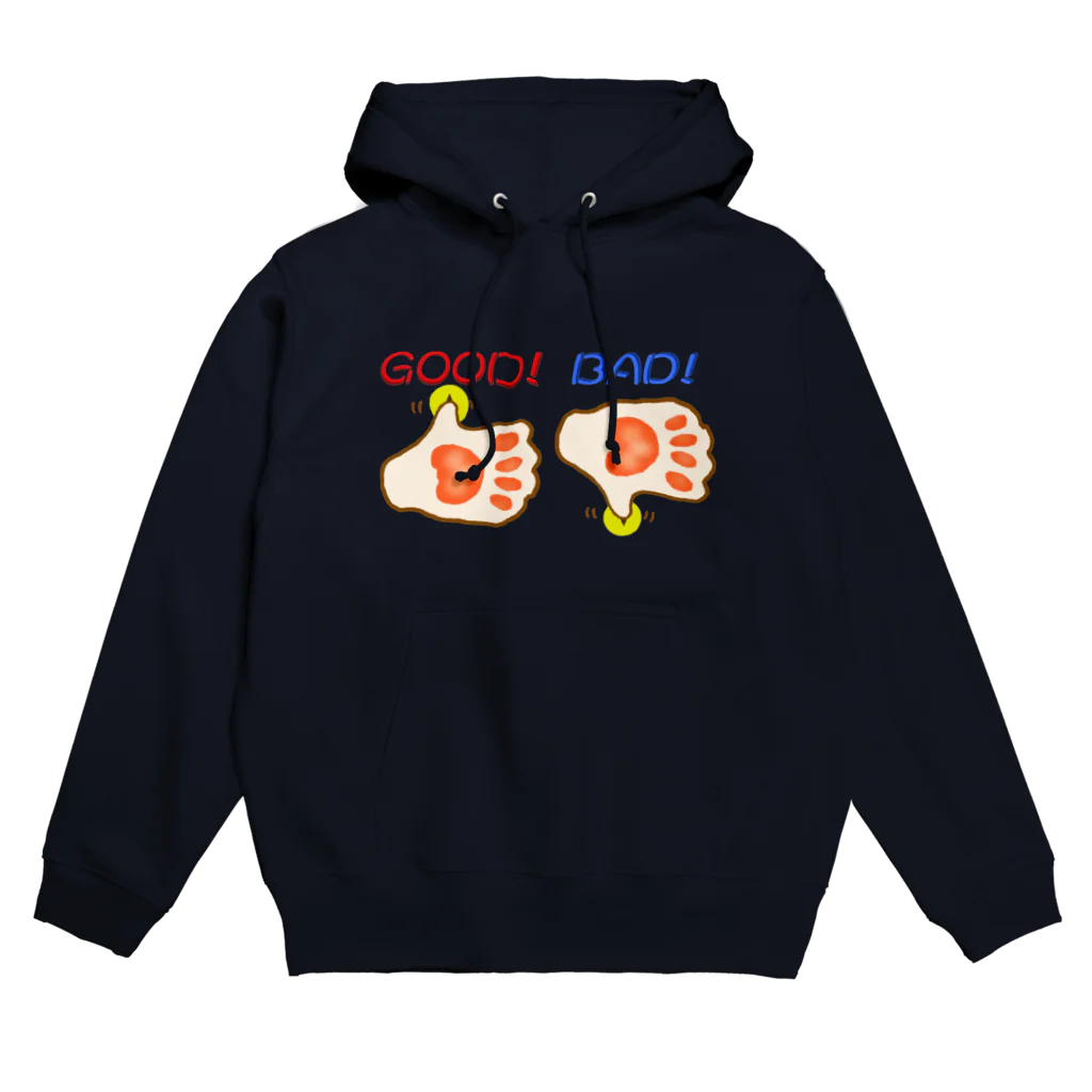 Qsarkのイイネ　良くないねっ Hoodie