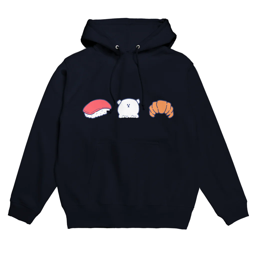 モイモイのすしろくまパン Hoodie