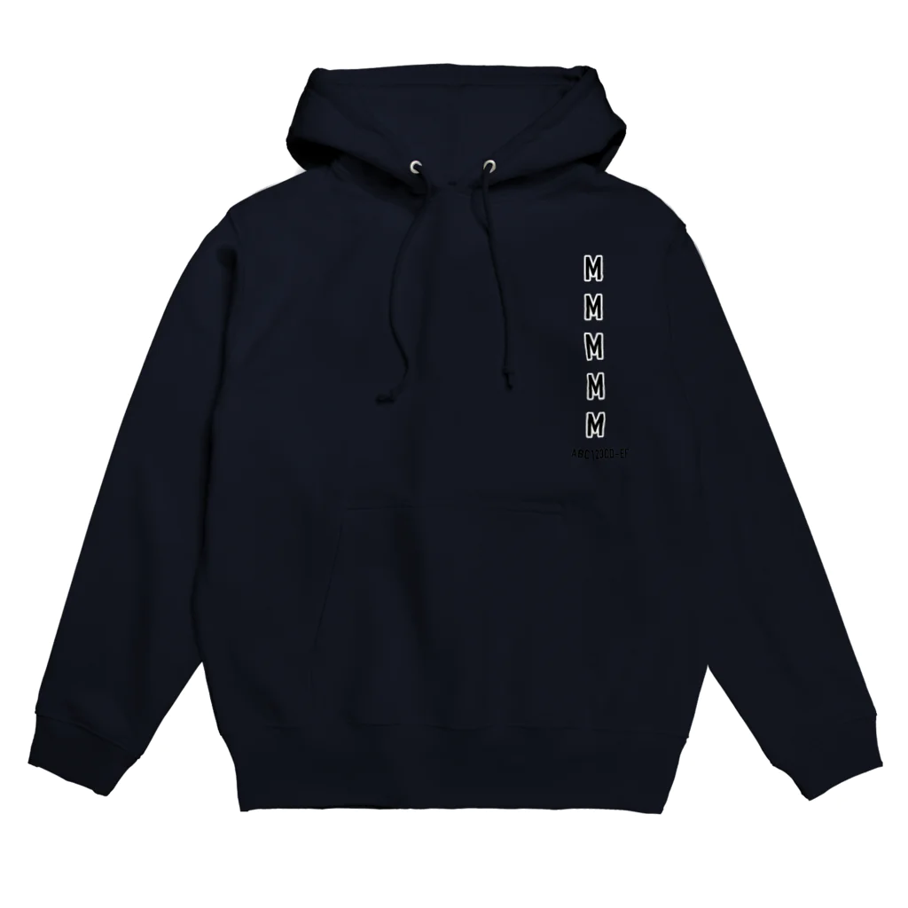 hnagaminのユニクロのサイズのシール Hoodie