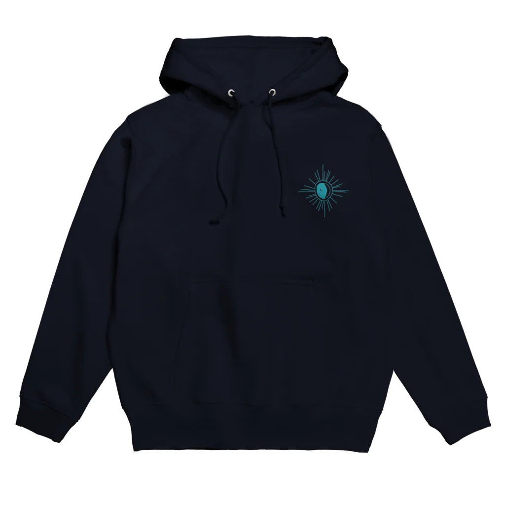 月の裏側商店の月光ロゴ Hoodie