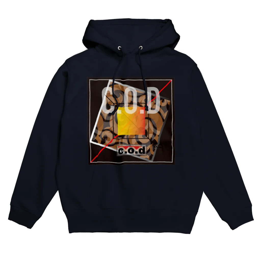 [C.O.D]shopの[C.O.D] logo design series Hoodie