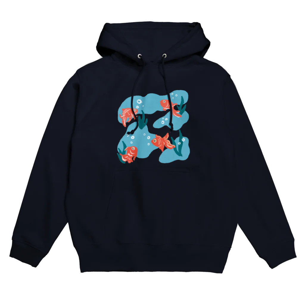 naty's doodlesのGoldenfish Hoodie