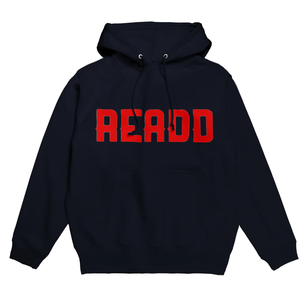 ReaDDのReaDD ロゴ赤 パーカー