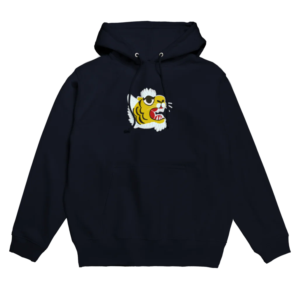 スロータイプ書店 Slowtype Booksのゆるスカタイガー 160-1 Hoodie