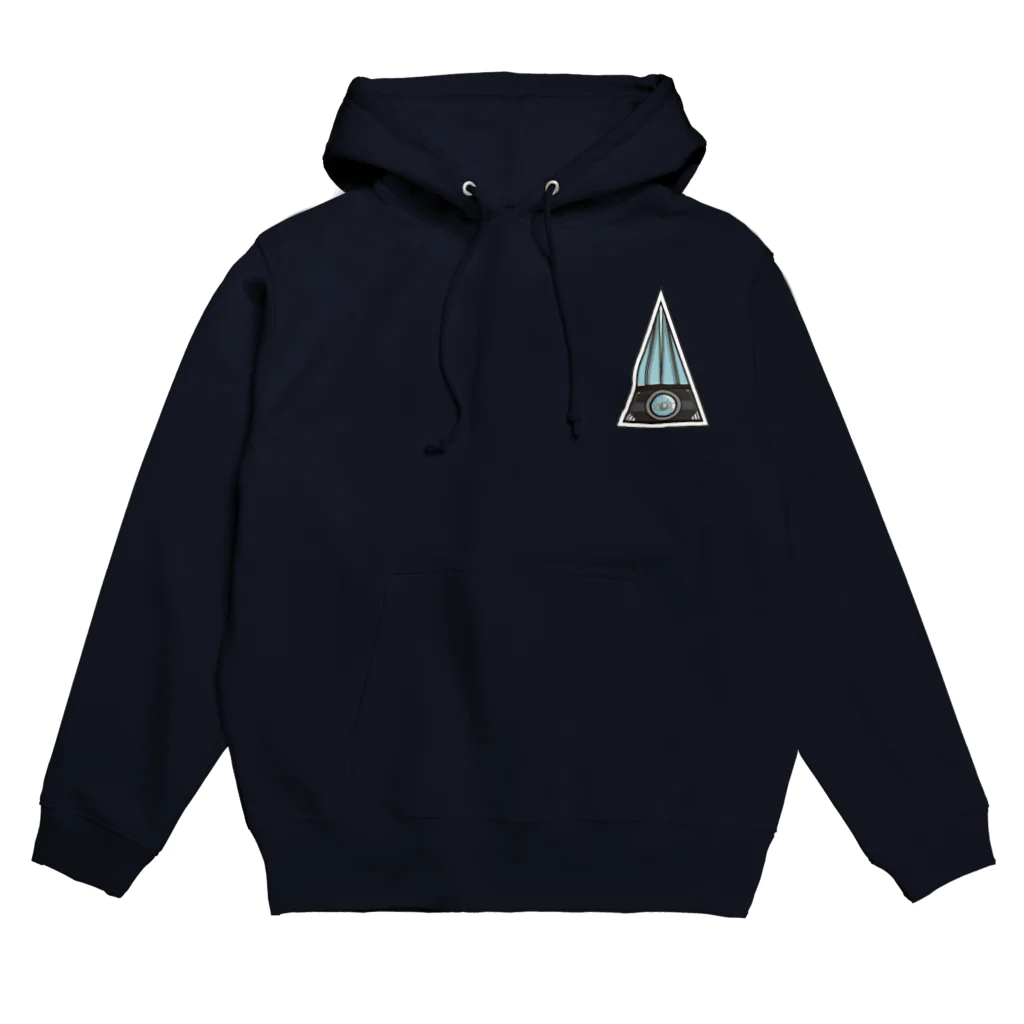 🤍一ノ瀬 彩 🐇⸒⸒ suzuri支店🤍のホラーカメラメイソン秘密結社のせ民 Hoodie