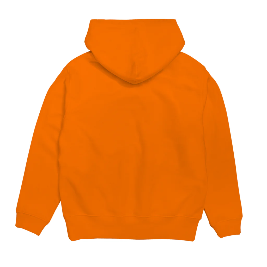 しろくま屋のパープルリボン・シロクマ Hoodie:back